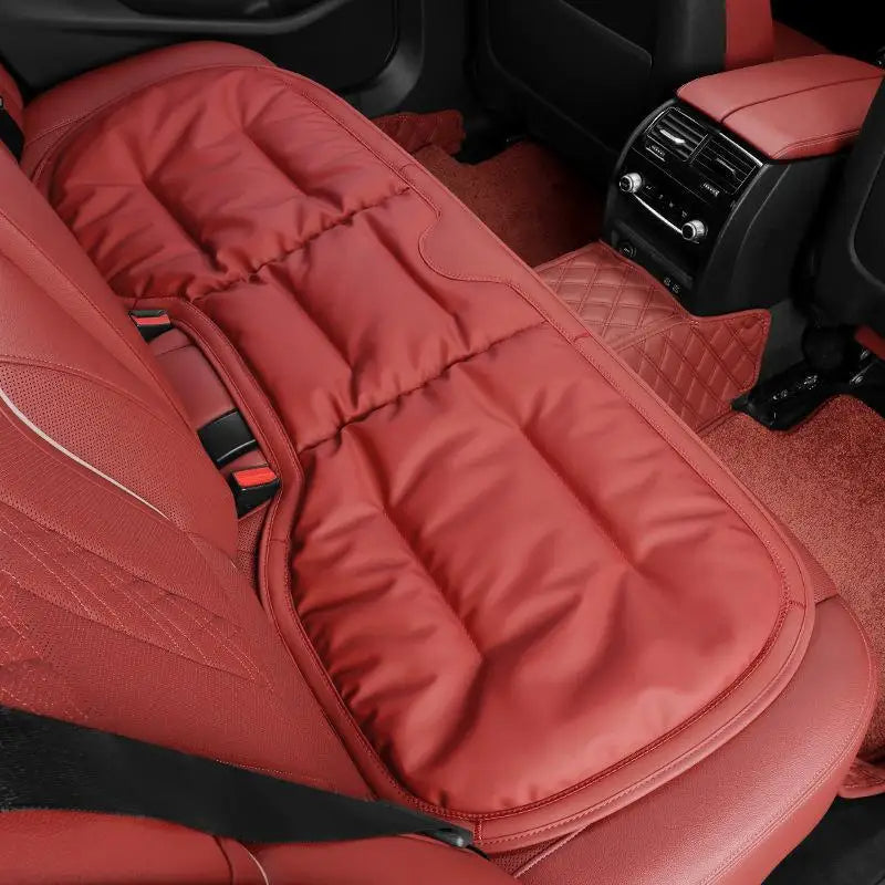 Luxury Car Seat Cushion Anti Fouling Leather Memory Cotton Comfort Front Seat Back Row Cushion Auto Supplies, Car Nappa Leather Seat Cushion