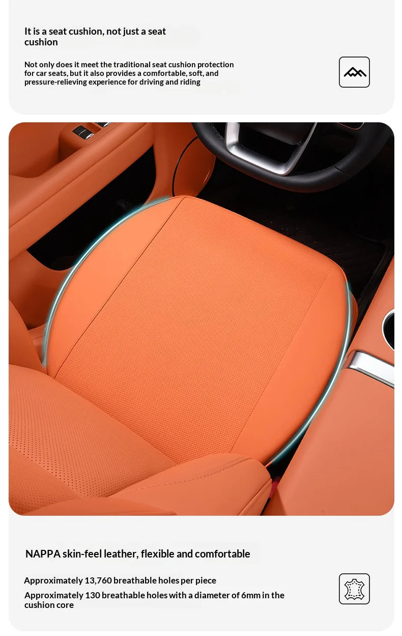 Breathable Car Seat Cushion – Universal Fit Seat Pad for Everyday Use