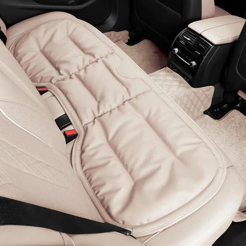 Luxury Car Seat Cushion Anti Fouling Leather Memory Cotton Comfort Front Seat Back Row Cushion Auto Supplies, Car Nappa Leather Seat Cushion