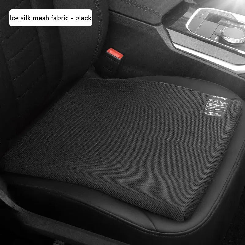 Summer Ice Silk Car Seat Cushion – Breathable Honeycomb Cooling Seat Pad - Delicate Leather  