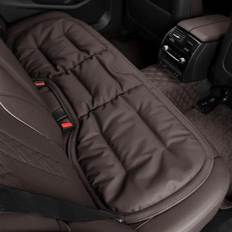 Luxury Car Seat Cushion Anti Fouling Leather Memory Cotton Comfort Front Seat Back Row Cushion Auto Supplies, Car Nappa Leather Seat Cushion