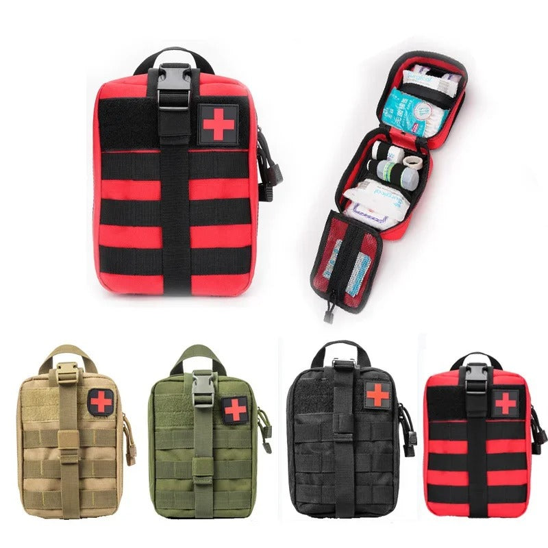 Tactical First Aid Kits Medical Bag - Emergency Outdoor Hunting Car Emergency - Camping Survival Tool EDC Pouch