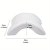 Memory Foam Couples Pillow – Ergonomic Arch Design for Side Sleeping & Cuddling