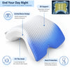 Memory Foam Couples Pillow – Ergonomic Arch Design for Side Sleeping & Cuddling