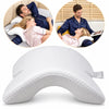 Memory Foam Couples Pillow – Ergonomic Arch Design for Side Sleeping & Cuddling