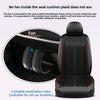 12V Air-Conditioned Car Seat Cushion – Universal Ventilated Cooling Cover, Breathable Summer Seat Pad for Vehicle Interior - Delicate Leather