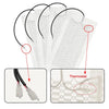 12V Auto Seat Heater Pads - Carbon Fiber Heating Pads with Round Switch for Winter Warmth (2Pcs/4Pcs Set) - Delicate Leather