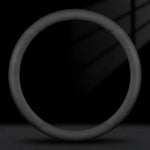 Nappa Leather Car Steering Wheel Cover with Silicone Non-slip Lining