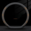 Nappa Leather Car Steering Wheel Cover with Silicone Non-slip Lining