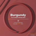 Ultra-Thin Nappa Leather Steering Wheel Cover – Breathable Non-Slip Protector - Delicate Leather