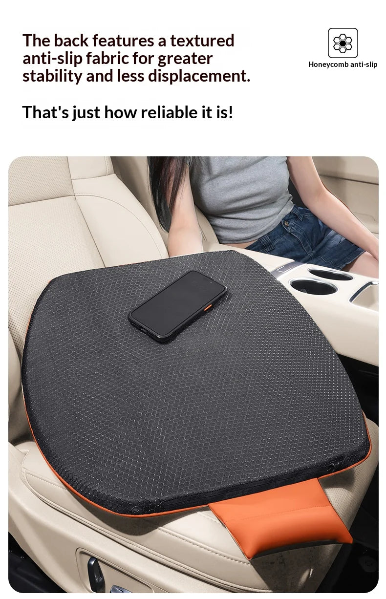 Breathable Car Seat Cushion – Universal Fit Seat Pad for Everyday Use