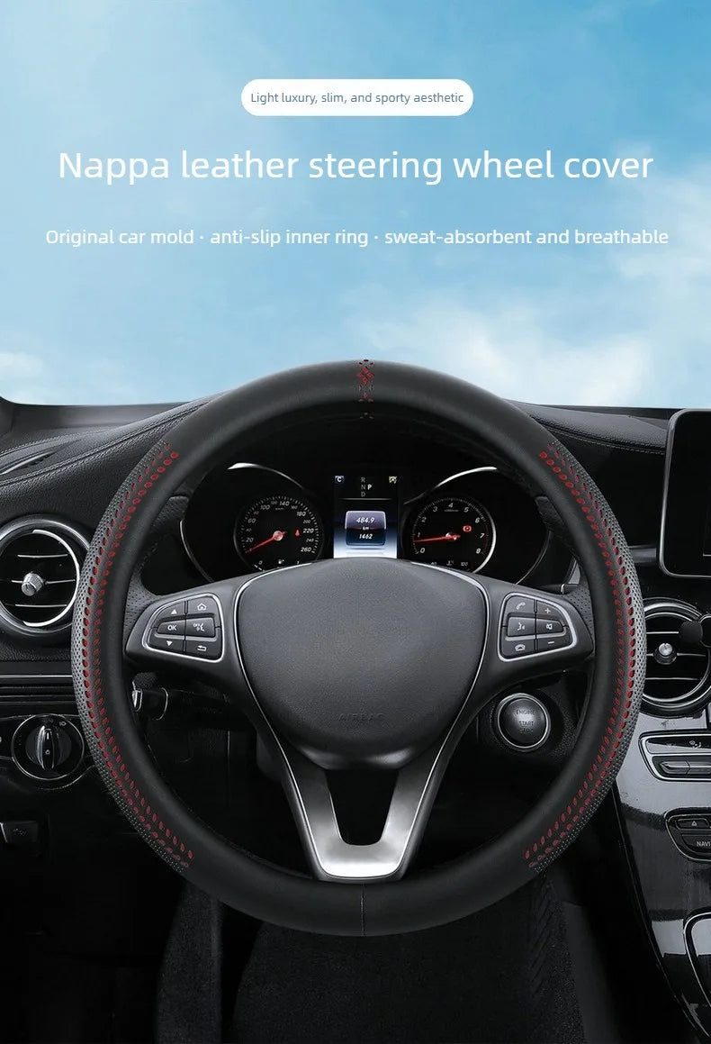 Adjustable Car Booster Seat Cushion – 3-Height Support Pad for Driving - Delicate Leather  