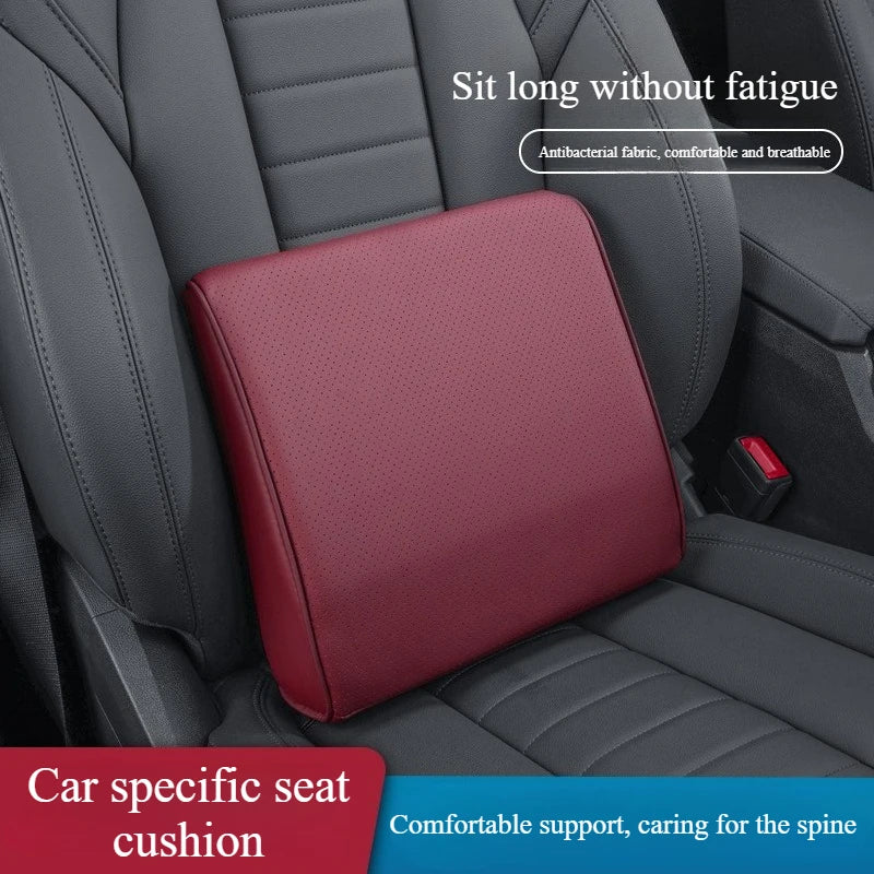 Car Lumbar Support Cushion – Ergonomic Backrest Waist Support for Driver Seat and Office Chair