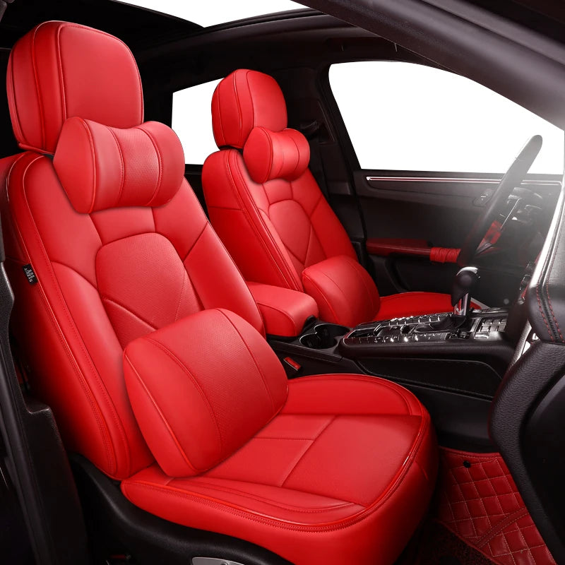 Nappa Leather Car Seat Cover – High-Quality Styling for Universal Auto Interior - Delicate Leather  