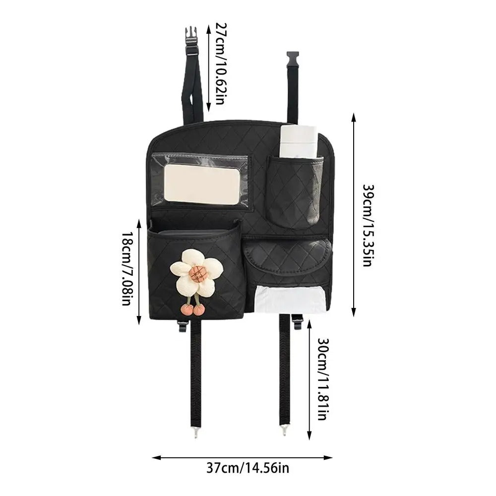 Cute Multifunctional Car Backseat Organizer – Travel Accessories for a Tidy Vehicle, Gift For Mother's Day 2025