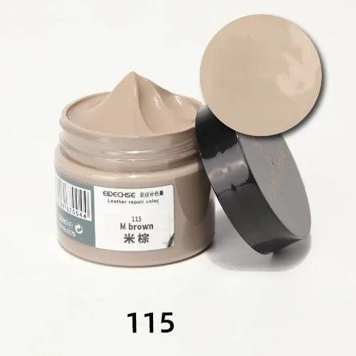 Liquid Skin Leather Repair Kit – No-Heat Restoration for Car Seats, Sofas, and Leather Goods - Delicate Leather