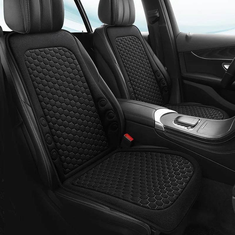 Universal Front Car Seat Cushion – Breathable Non-Slip Premium Seat Protector - Delicate Leather