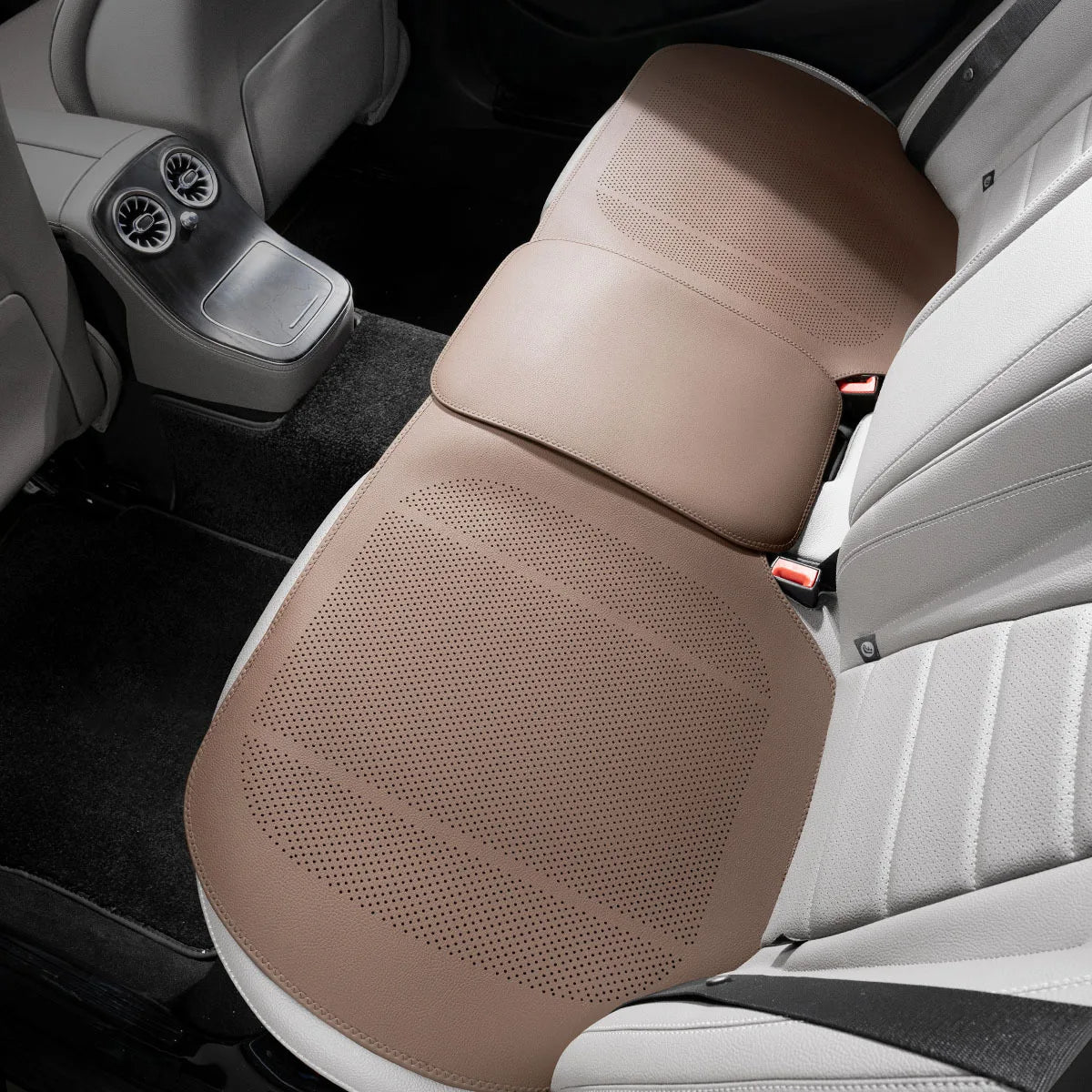 Four Season Universal Car Seat Cushion PU Leather Protector Mat - Breathable High Rebound Sponge Seat Cover - Interior Accessories - Delicate Leather  