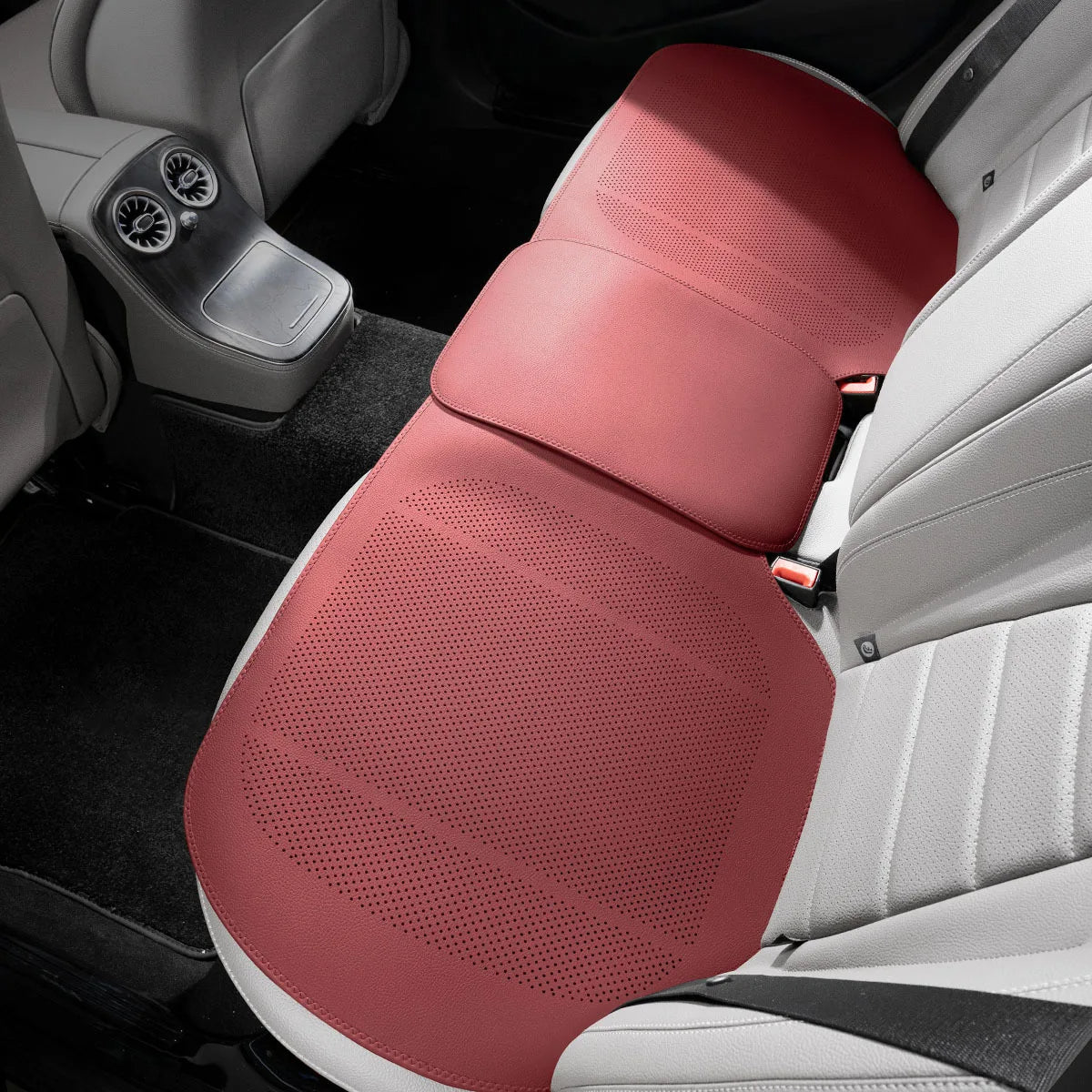 Four Season Universal Car Seat Cushion PU Leather Protector Mat - Breathable High Rebound Sponge Seat Cover - Interior Accessories - Delicate Leather  