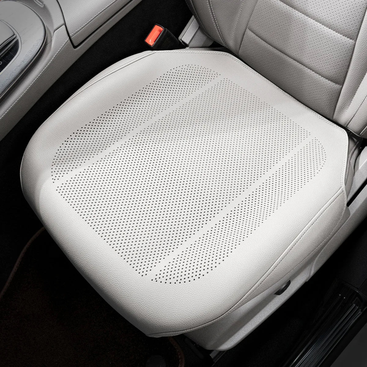 Four Season Universal Car Seat Cushion PU Leather Protector Mat - Breathable High Rebound Sponge Seat Cover - Interior Accessories - Delicate Leather  