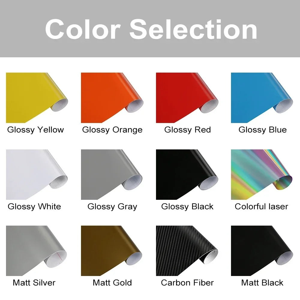 Car Side Stripe Graphics Vinyl Decal Kit – PVC Exterior Body Stickers
