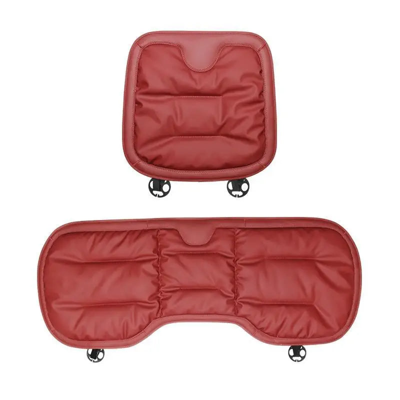 Luxury Car Seat Cushion Anti Fouling Leather Memory Cotton Comfort Front Seat Back Row Cushion Auto Supplies, Car Nappa Leather Seat Cushion