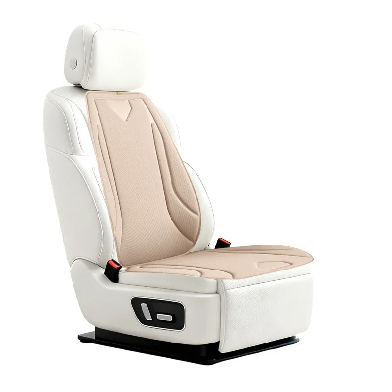Universal Seaweed Fiber Car Seat Cover – Breathable Non-Slip Luxury Seat Protector - Delicate Leather