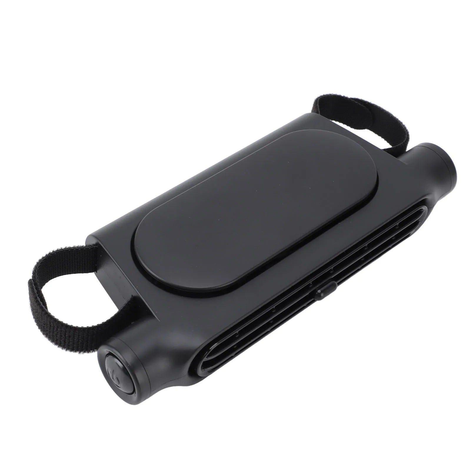 USB Bladeless Car Cooling Fan – Adjustable Speed, Low Noise, Seat Headrest Mount for Rear Seat Ventilation - Delicate Leather  