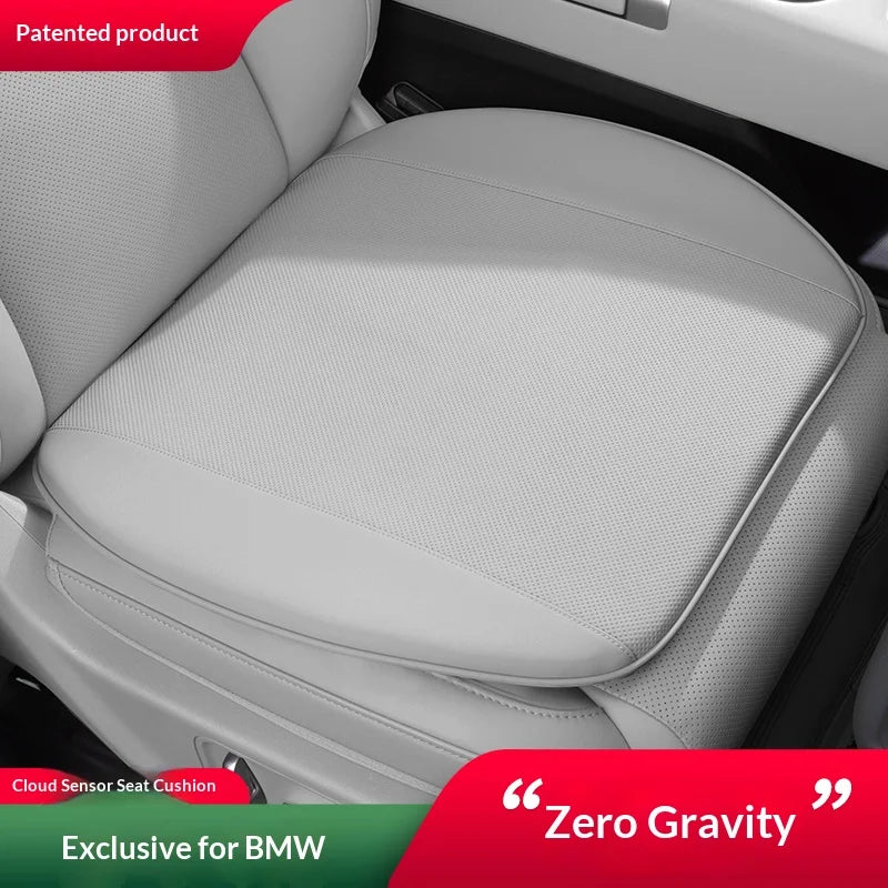 Breathable Car Seat Cushion – Universal Fit Seat Pad for Everyday Use - Delicate Leather  