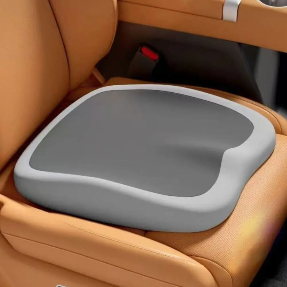 Ergonomic Office Chair Cushion – Soft Thickened Slow Rebound Seat Pad, Anti-Slip Comfort Cushion for Home, Car & Student Use - Delicate Leather  