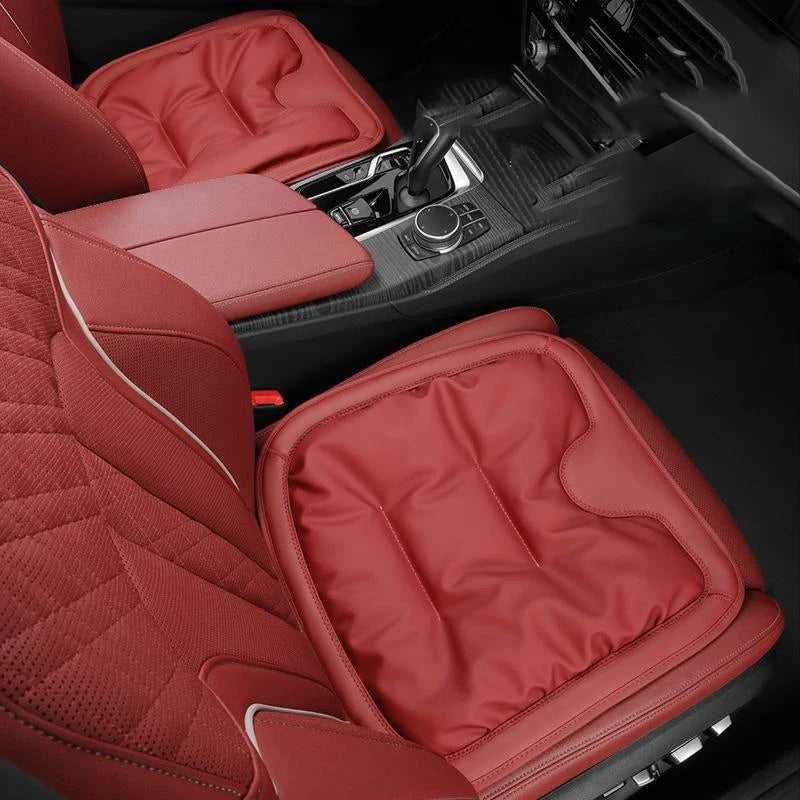 Luxury Car Seat Cushion Anti Fouling Leather Memory Cotton Comfort Front Seat Back Row Cushion Auto Supplies, Car Nappa Leather Seat Cushion