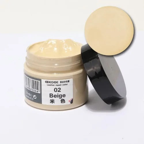 Liquid Skin Leather Repair Kit – No-Heat Restoration for Car Seats, Sofas, and Leather Goods - Delicate Leather