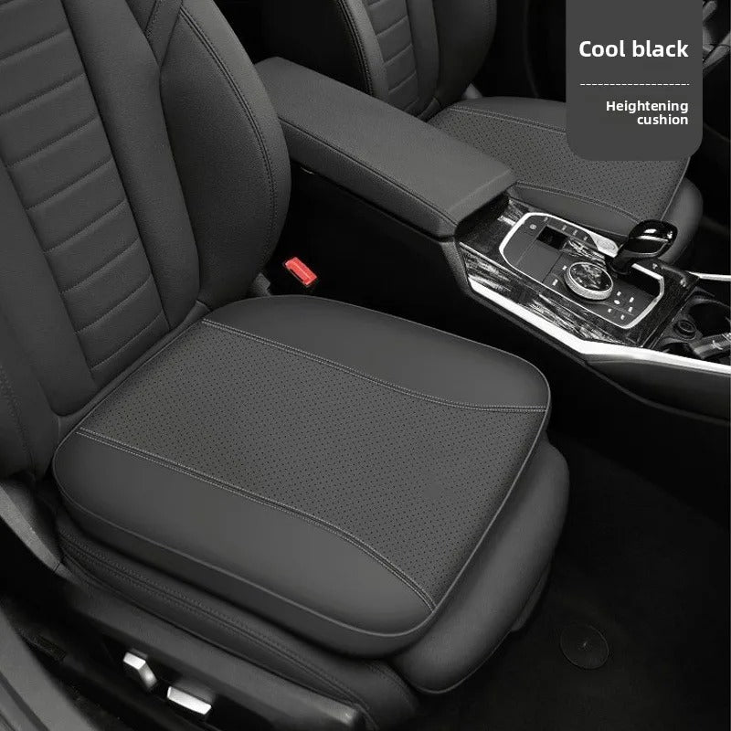 Universal Memory Foam Car Seat Cushion – Breathable U-Shaped Anti-Slip Seat Cover - Delicate Leather