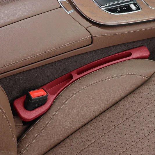 2PCS Car Seat Gap Filler – Universal Interior Crevice Insert Between Seats - Delicate Leather