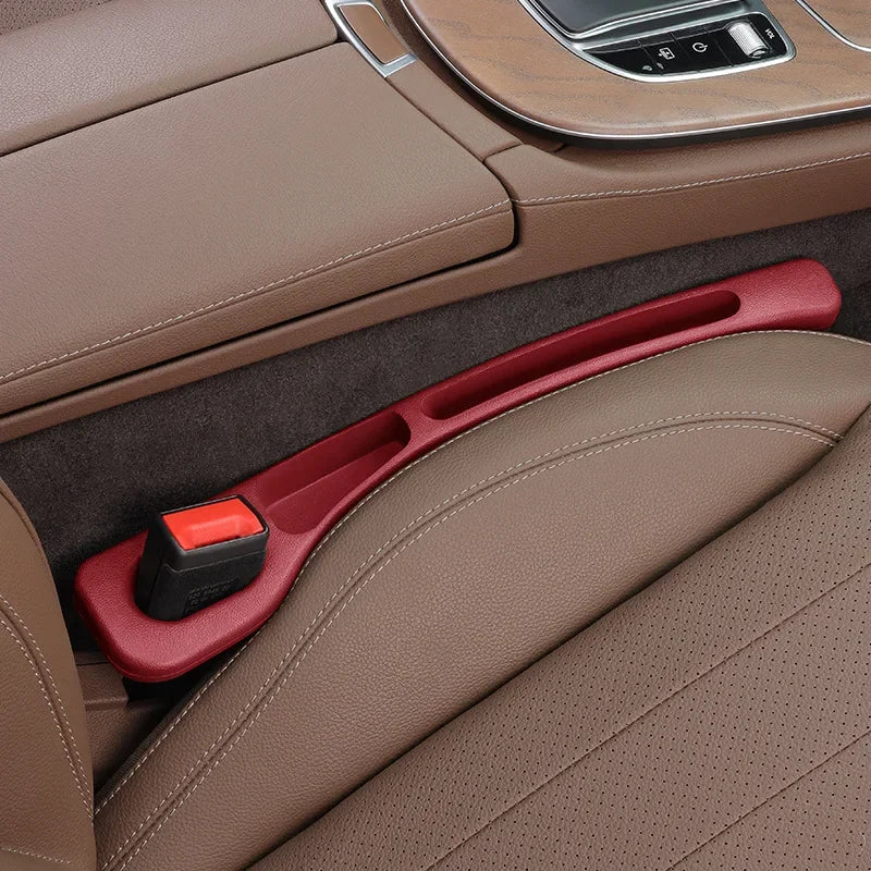 2PCS Car Seat Gap Filler – Universal Interior Crevice Insert Between Seats - Delicate Leather  