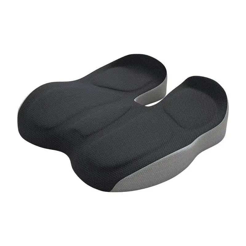 Memory Foam Seat Cushion – Comfortable Chair Pad for Car, Home & Office - Delicate Leather  