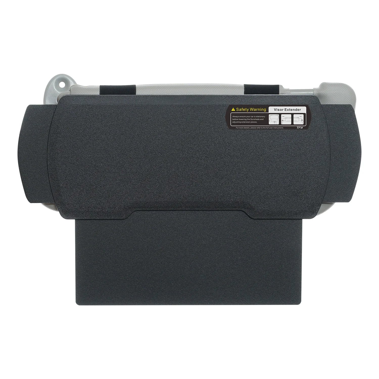 Car Sun Visor Extender – Adjustable Windshield and Side Window Sunshade Panel, Universal Fit - Delicate Leather  