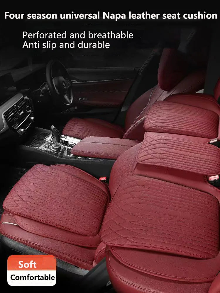 Universal Automotive Seat Cushion Business Comfort, Breathable, Sweat-Absorbing, High Rebound Sponge, New Flat Seat Cushion