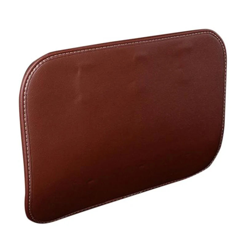 PU Leather Car Seat Anti-Kick Pad – Universal Waterproof, Scratch-Resistant & Dirt-Proof Back Seat Protector - Delicate Leather  