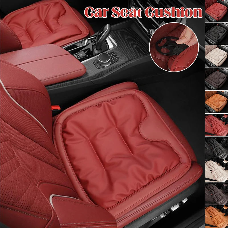 Luxury Car Seat Cushion Anti Fouling Leather Memory Cotton Comfort Front Seat Back Row Cushion Auto Supplies, Car Nappa Leather Seat Cushion