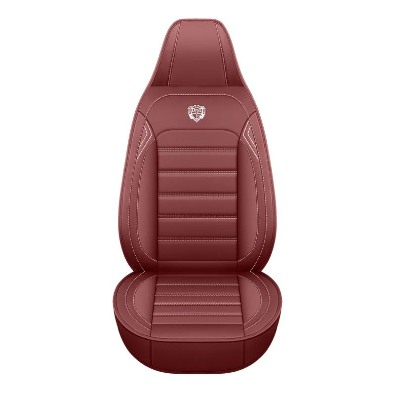 PU Leather Car Seat Covers – Universal Interior Protection Set - Delicate Leather  