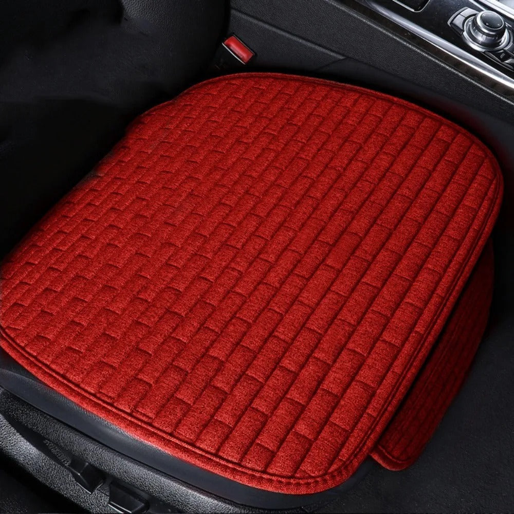 3PCS Universal Anti-Slip Car Seat Cushion Pads for Car Models - Delicate Leather