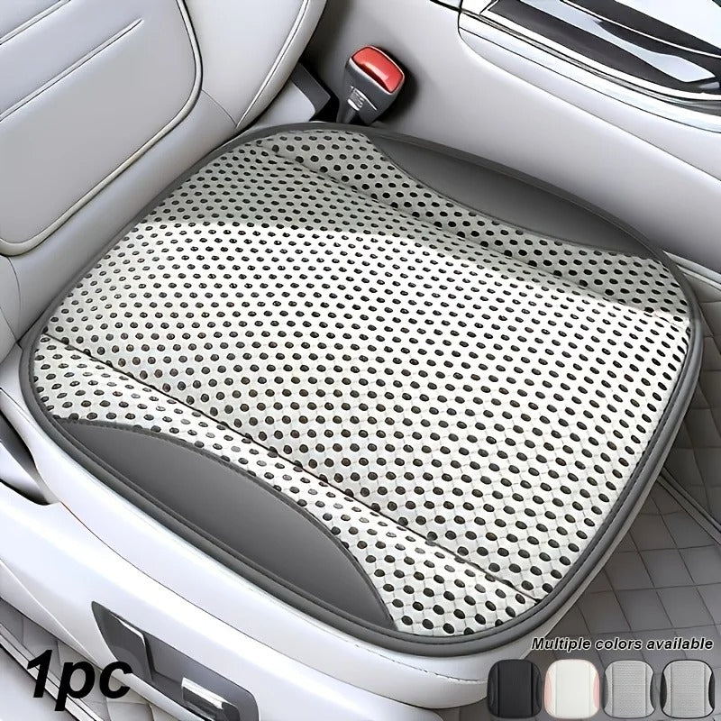 Breathable Car Seat Cushion – Quick-Cooling Summer Front Seat Pad