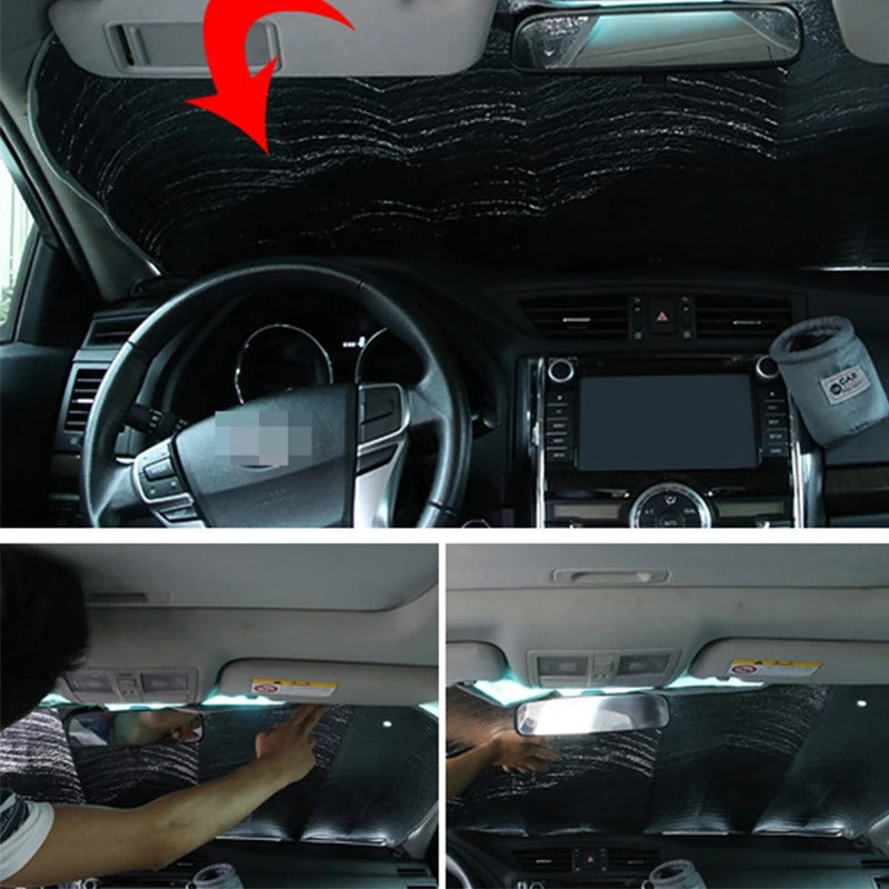 Car Sunshade Curtains – Front & Rear Window Covers with UV Protection