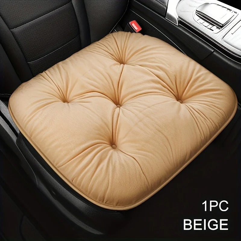 Breathable Polyester Car Seat Cover – Universal All-Inclusive Front Seat Cushion - Delicate Leather