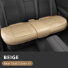 Nappa Leather Car Seat Covers – Waterproof, Universal Fit with Surround Bottom Design | Luxury Seat Protector for Cars, SUVs, Pickups - Delicate Leather