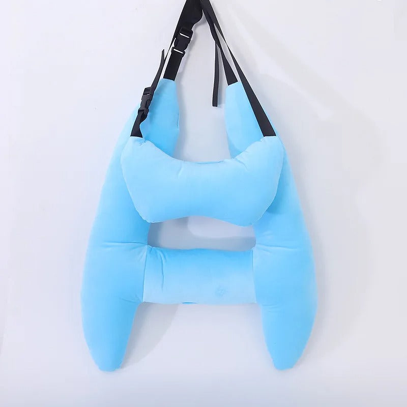 Cute Animal Pattern Kid Neck Head Support U-Shape Travel Pillow