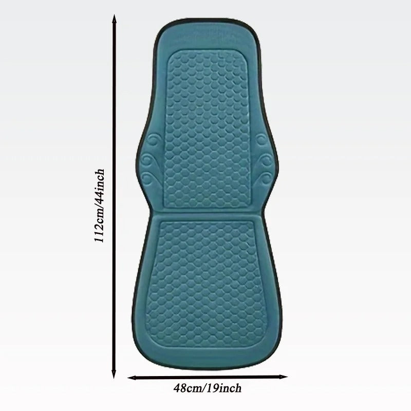Universal Front Car Seat Cushion – Breathable Non-Slip Premium Seat Protector - Delicate Leather