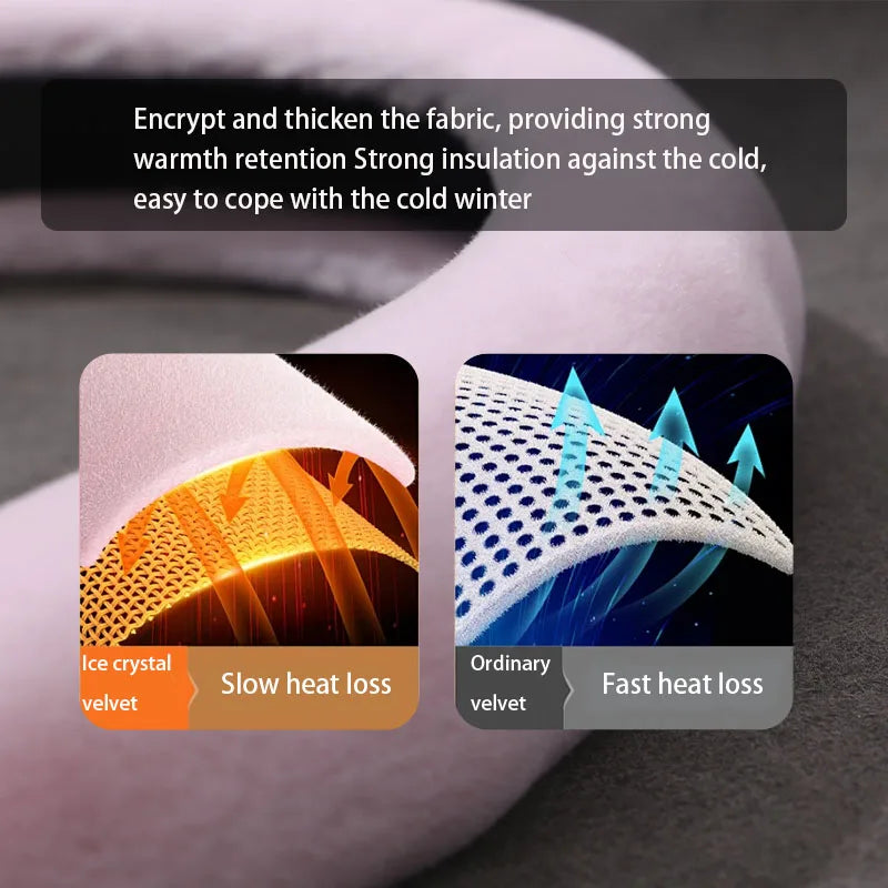 5D Short Plush Steering Wheel Cover – Breathable Ultra-Thin Anti-Slip Universal Fit - Delicate Leather  