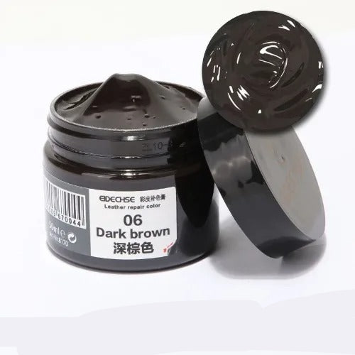 Liquid Skin Leather Repair Kit – No-Heat Restoration for Car Seats, Sofas, and Leather Goods - Delicate Leather